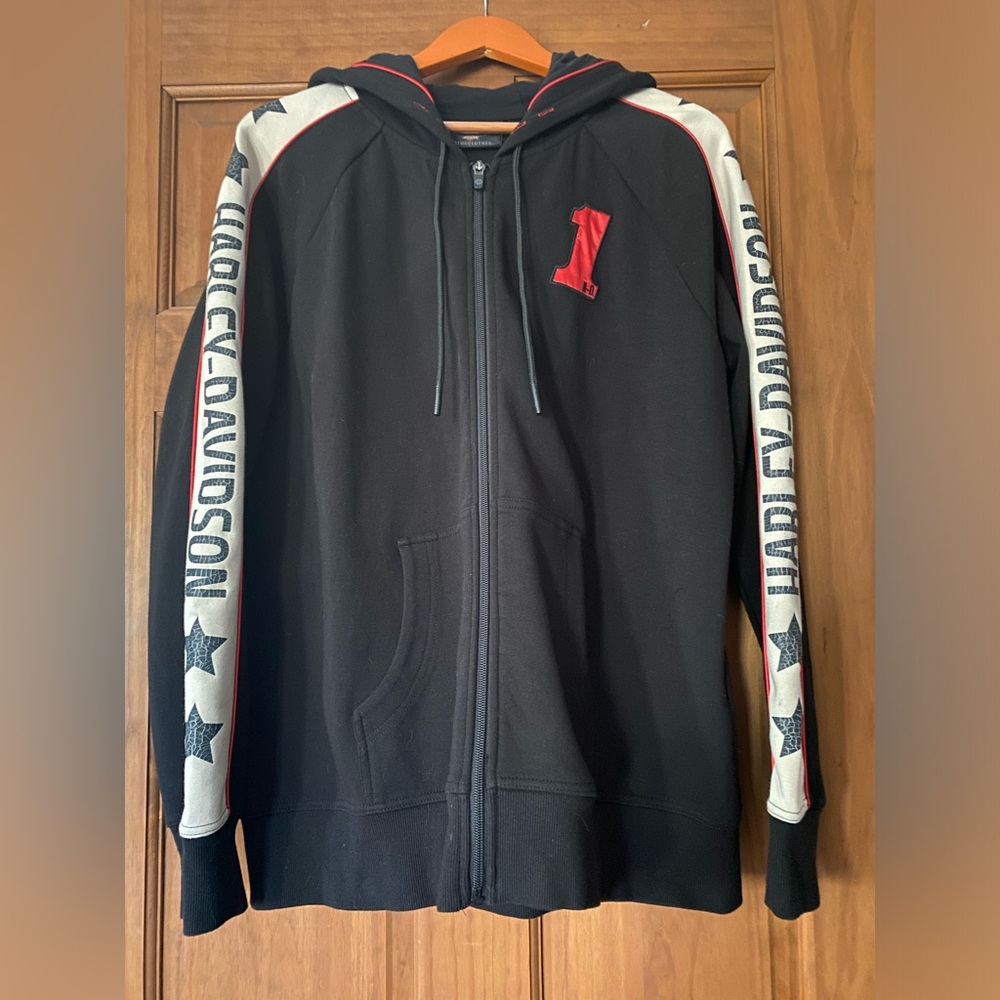 Women’s Harley Davidson Performance Star Sleeves Hoodie